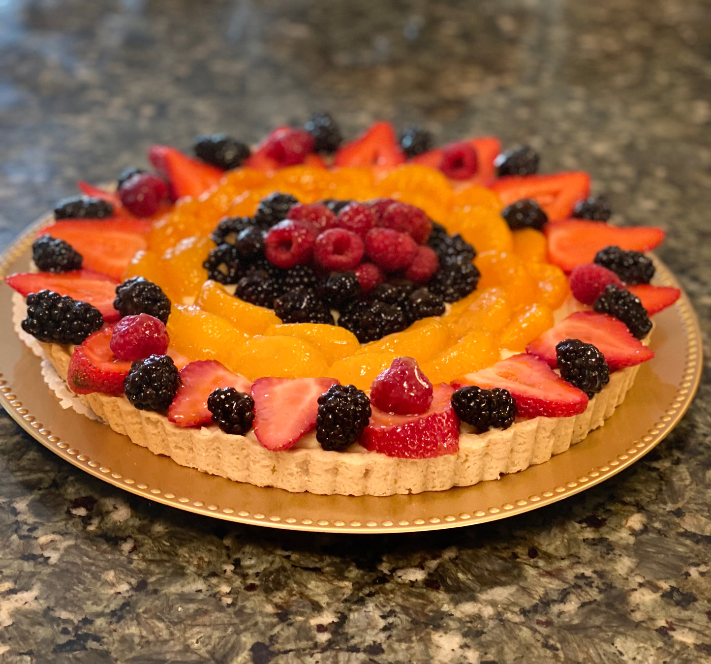9" Fresh Fruit Tart image 0