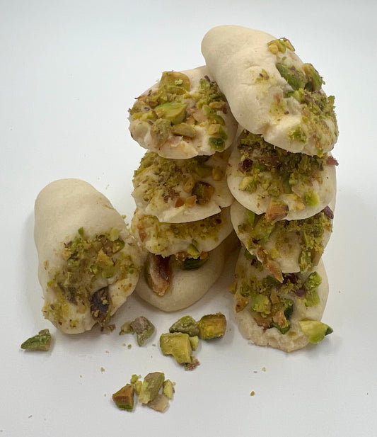 Shortbread Pistachio Cookies Bakers Dozen (13)