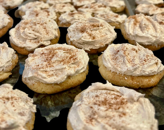 CinnAmazing Cinnamon Frosted Cookies
