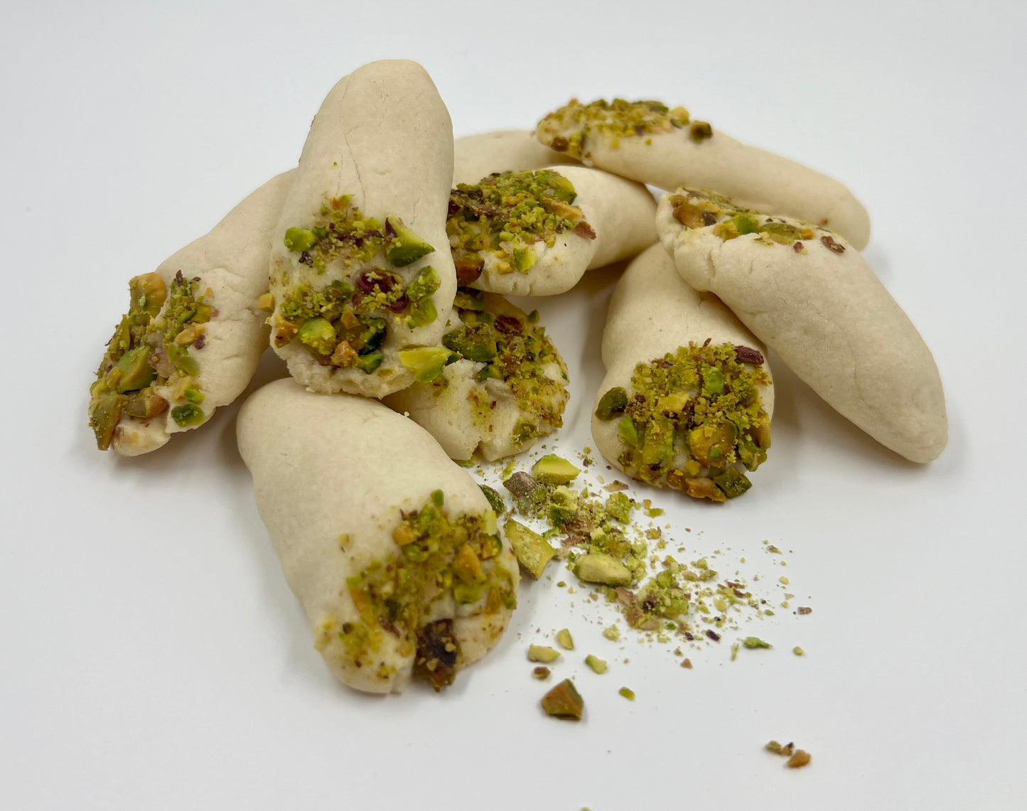 Shortbread Pistachio Cookies Bakers Dozen (13)