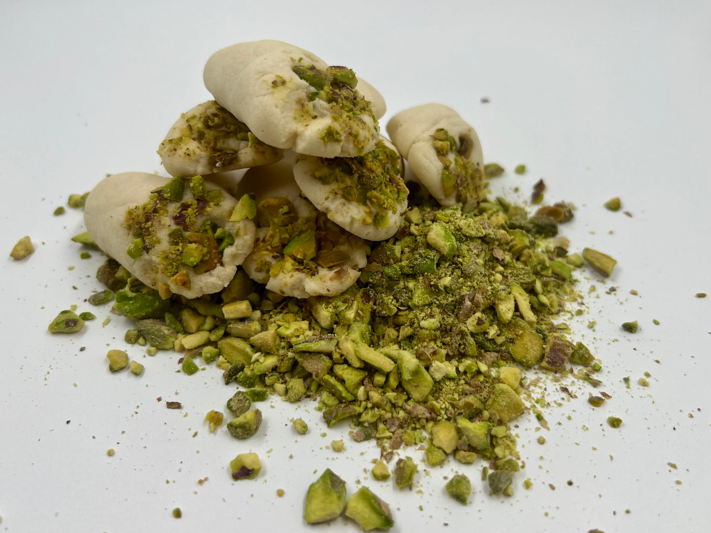 Shortbread Pistachio Cookies Bakers Dozen (13)